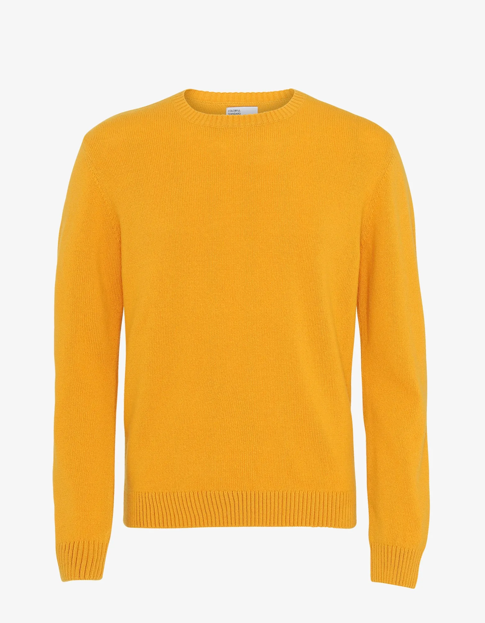 Classic Merino Wool Crew - Burned Yellow