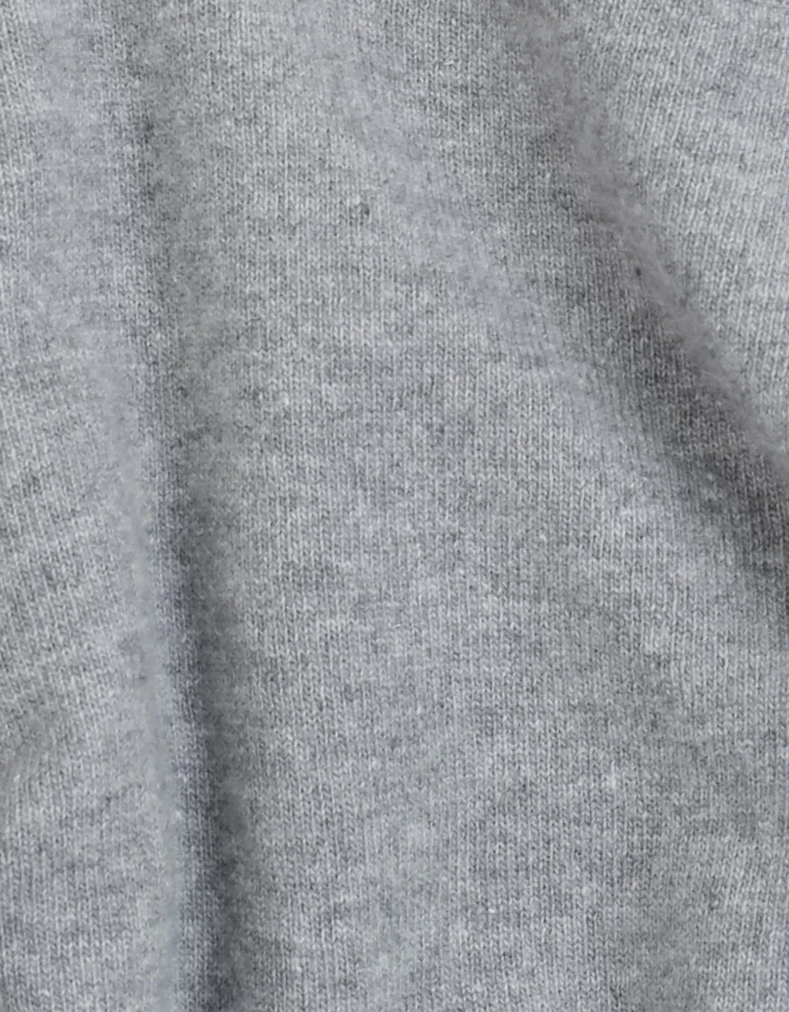 Classic Merino Wool Crew - Heather Grey