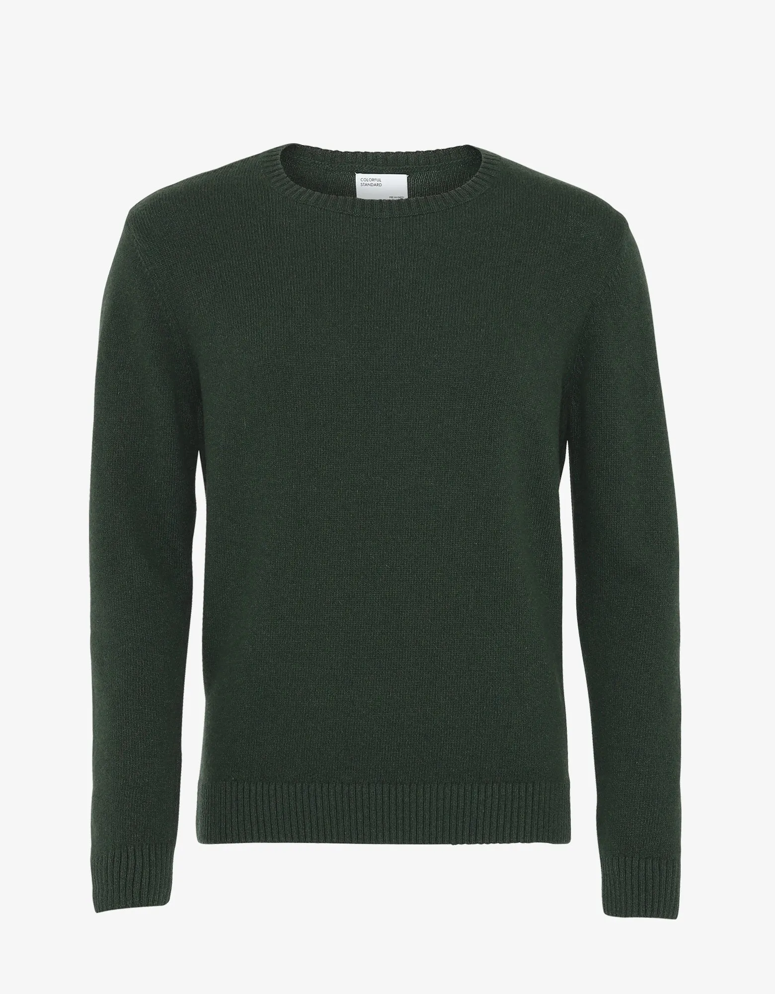 Classic Merino Wool Crew - Hunter Green