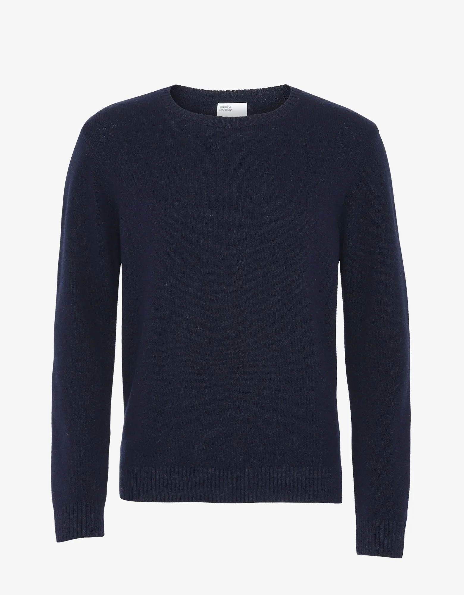 Classic Merino Wool Crew - Navy Blue
