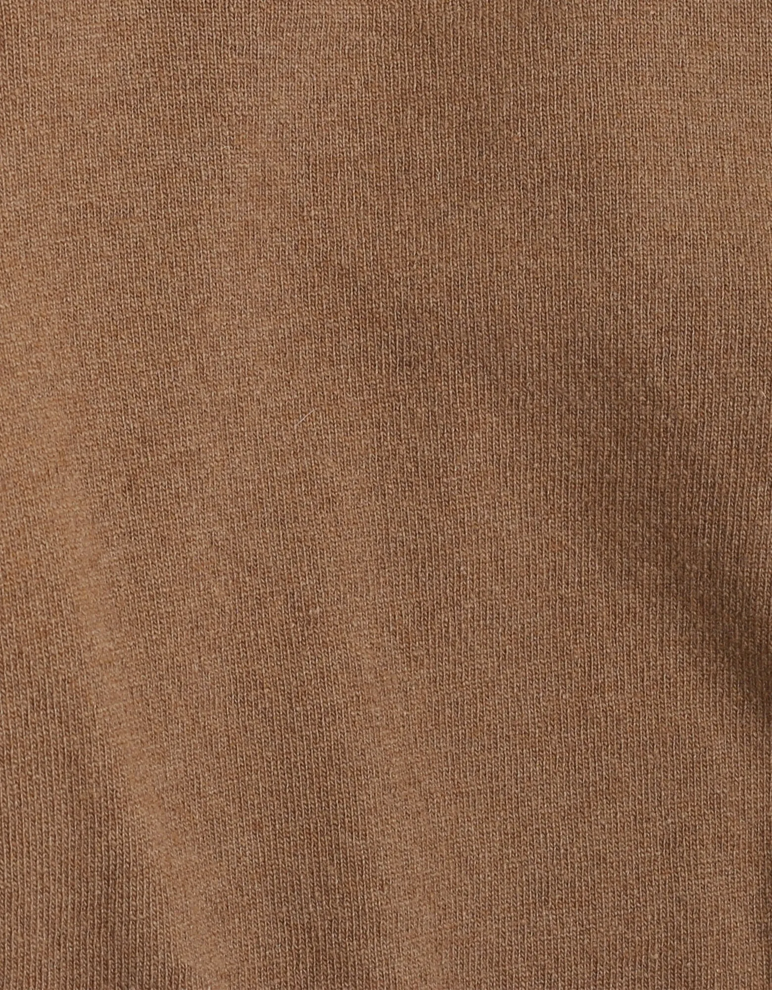 Classic Merino Wool Crew - Sahara Camel