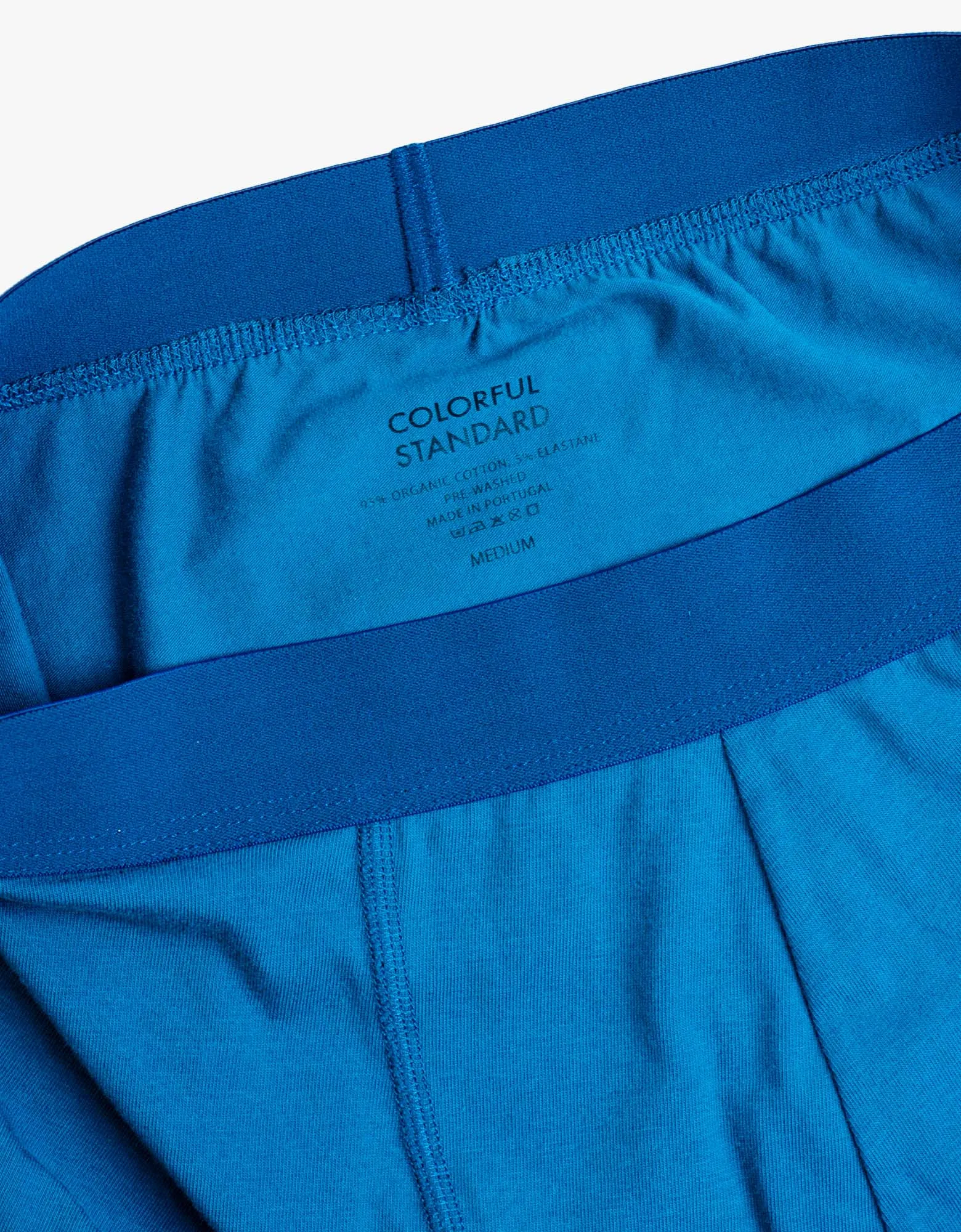 Classic Organic Boxer Briefs - Pacific Blue