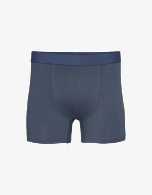 Classic Organic Boxer Briefs - Petrol Blue