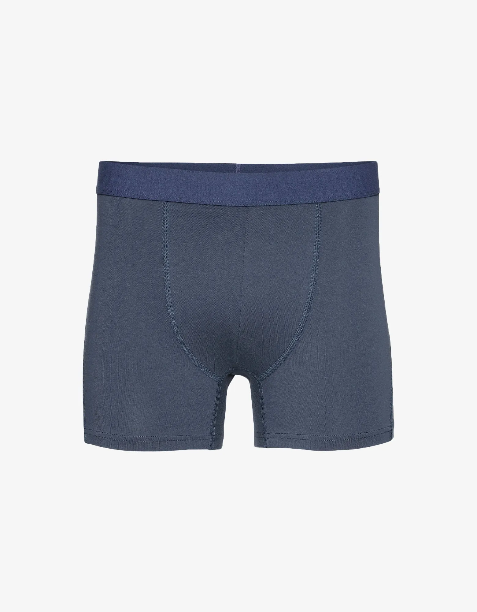 Classic Organic Boxer Briefs - Petrol Blue