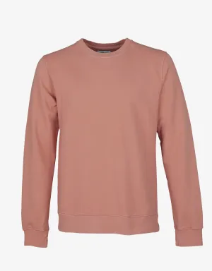Classic Organic Crew - Rosewood Mist