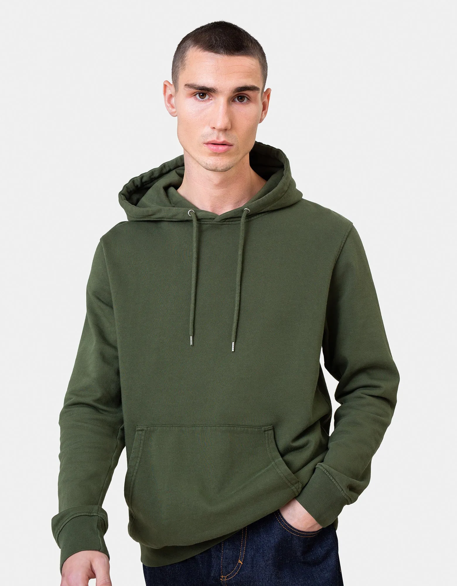 Classic Organic Hood - Hunter Green