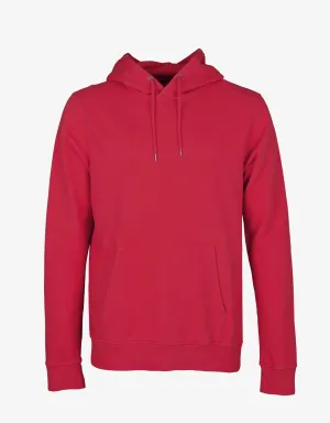 Classic Organic Hood - Scarlet Red