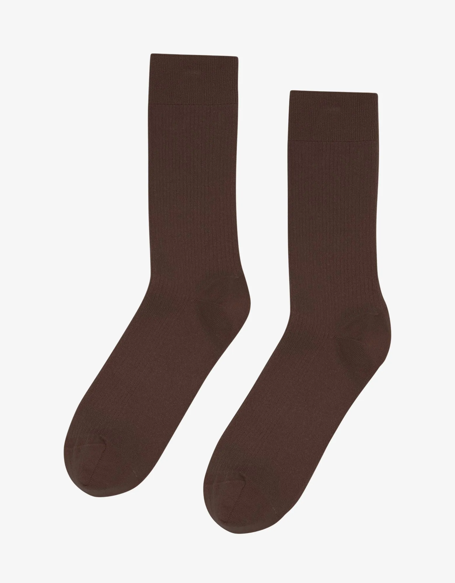 Classic Organic Sock - Coffee Brown