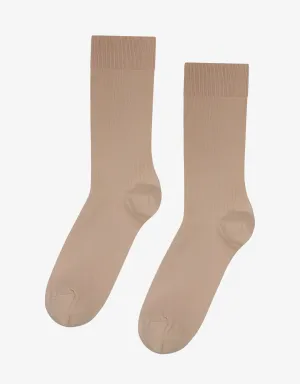 Classic Organic Sock - Desert Khaki