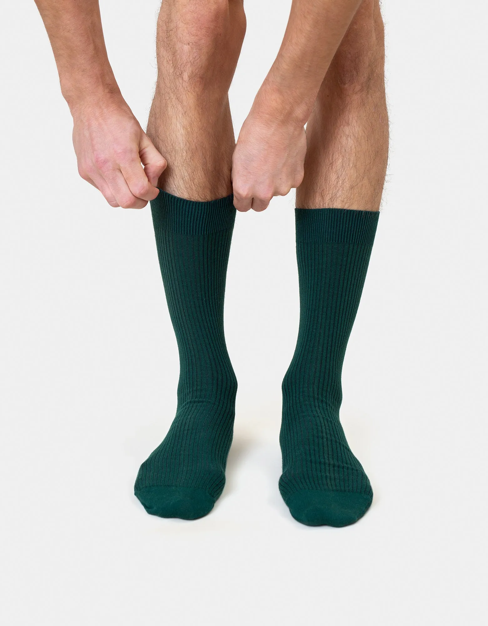 Classic Organic Sock - Dusty Olive