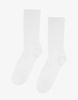 Classic Organic Sock - Optical White