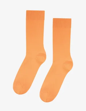 Classic Organic Sock - Sandstone Orange