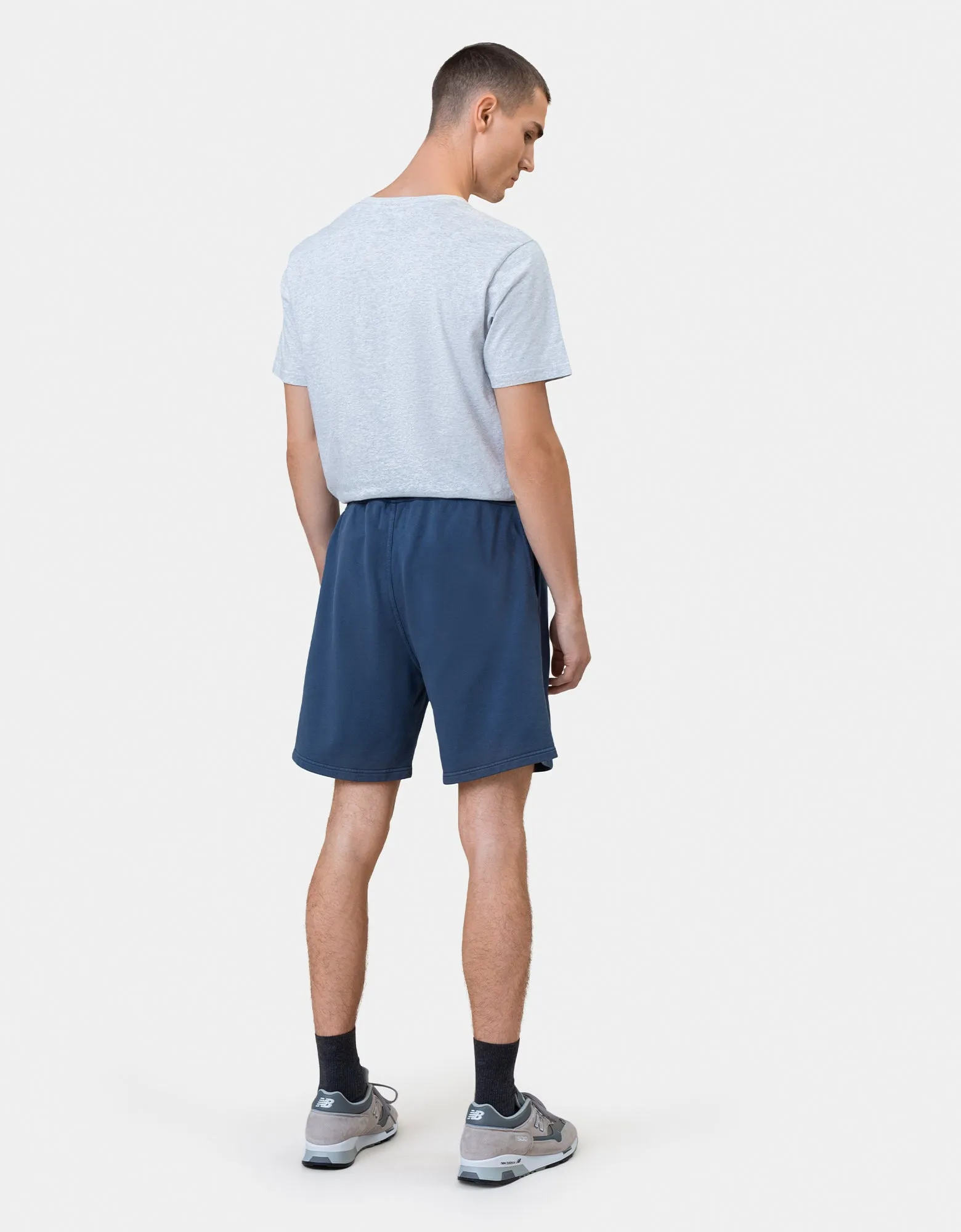 Classic Organic Sweatshorts - Navy Blue