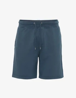 Classic Organic Sweatshorts - Petrol Blue