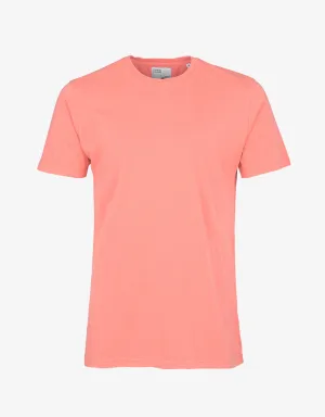 Classic Organic Tee - Bright Coral
