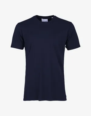 Classic Organic Tee - Navy Blue