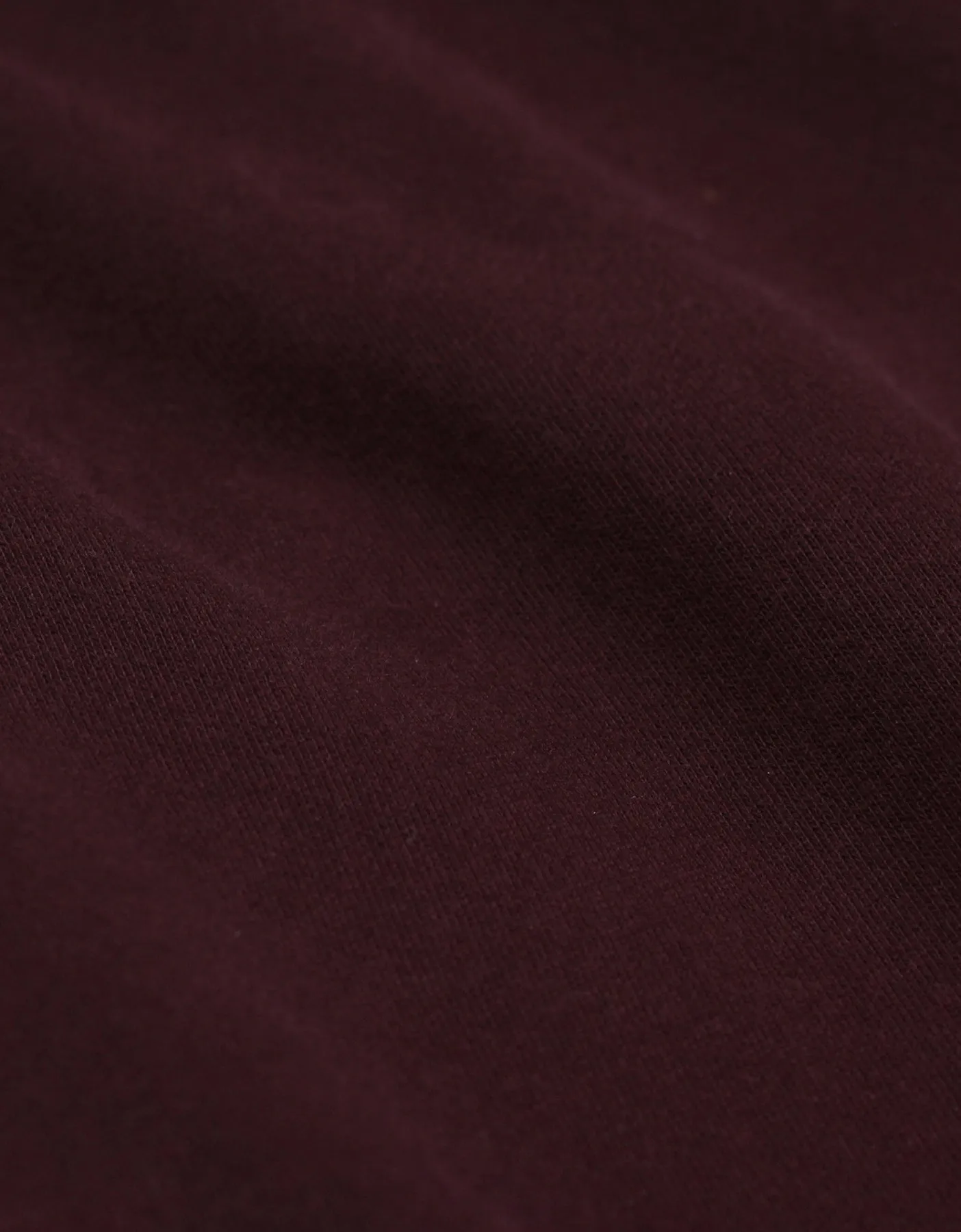 Classic Organic Zip Hood - Oxblood Red