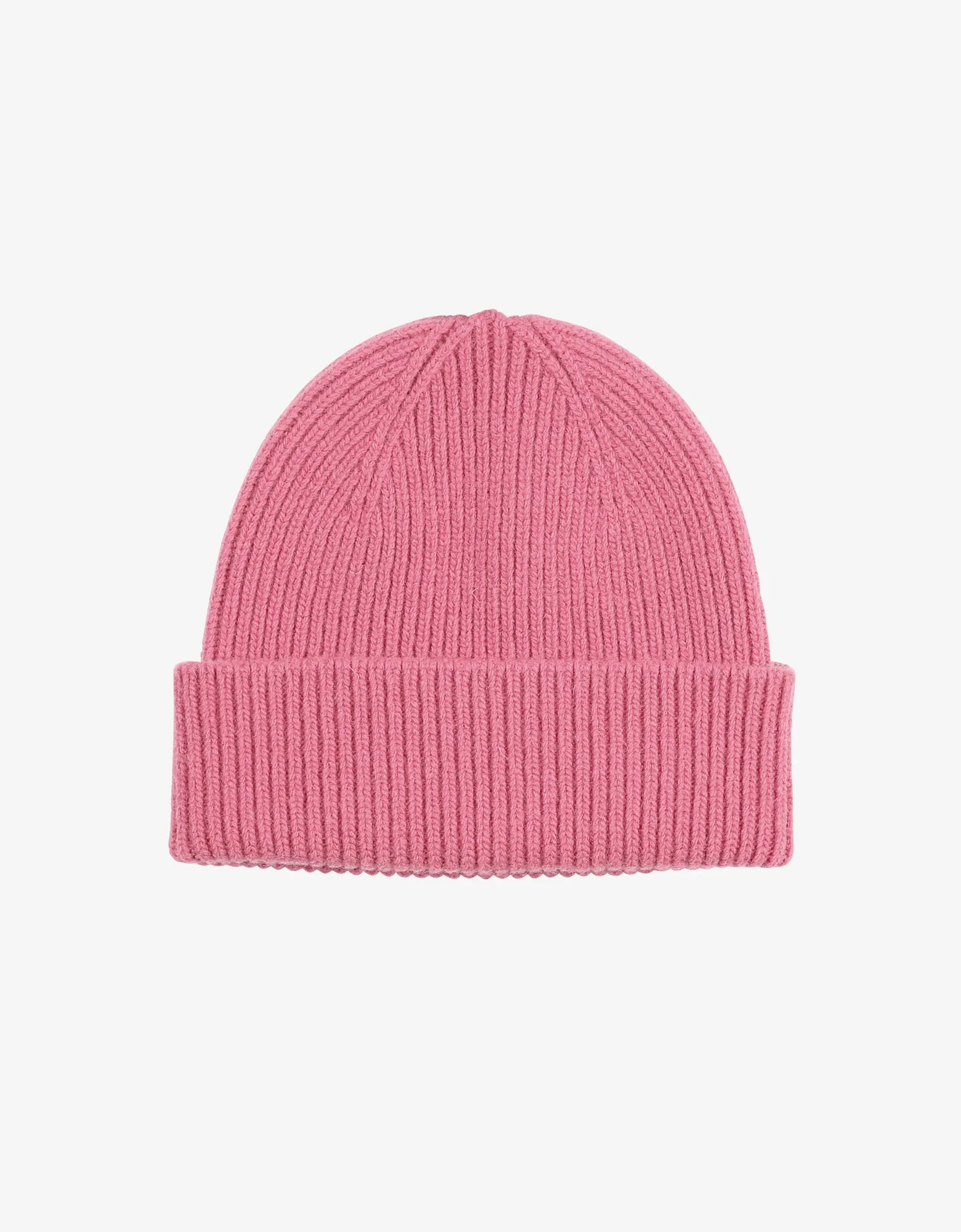 Merino Wool Beanie - Bubblegum Pink