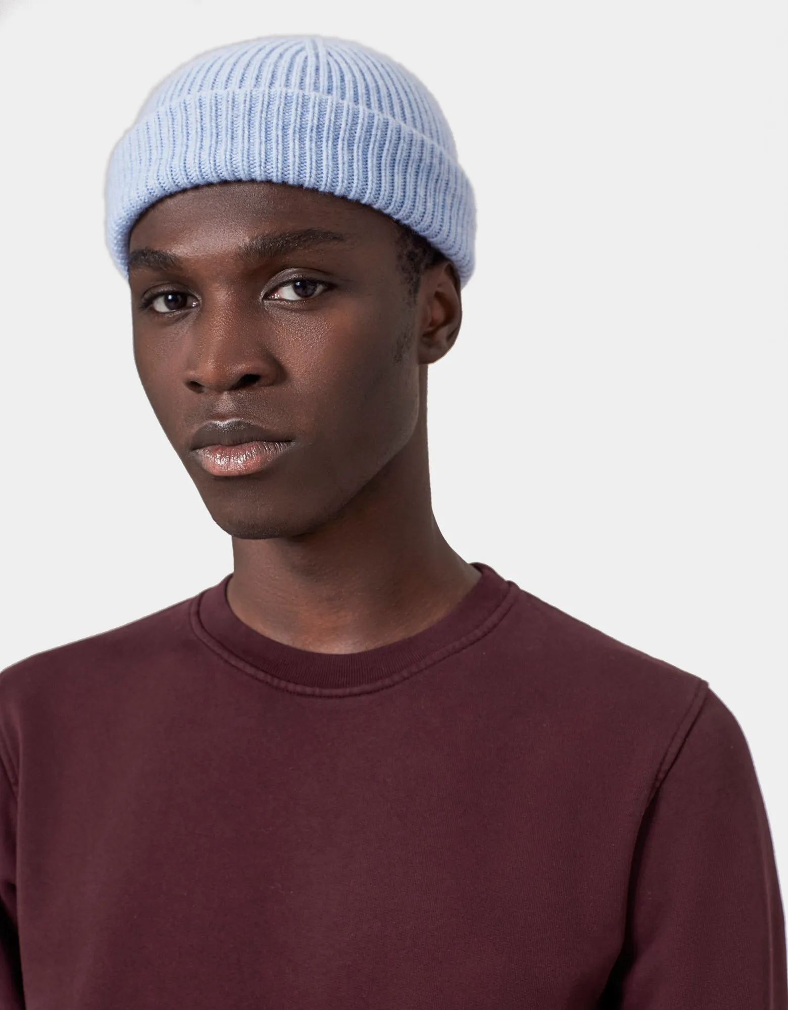 Merino Wool Beanie - Coffee Brown