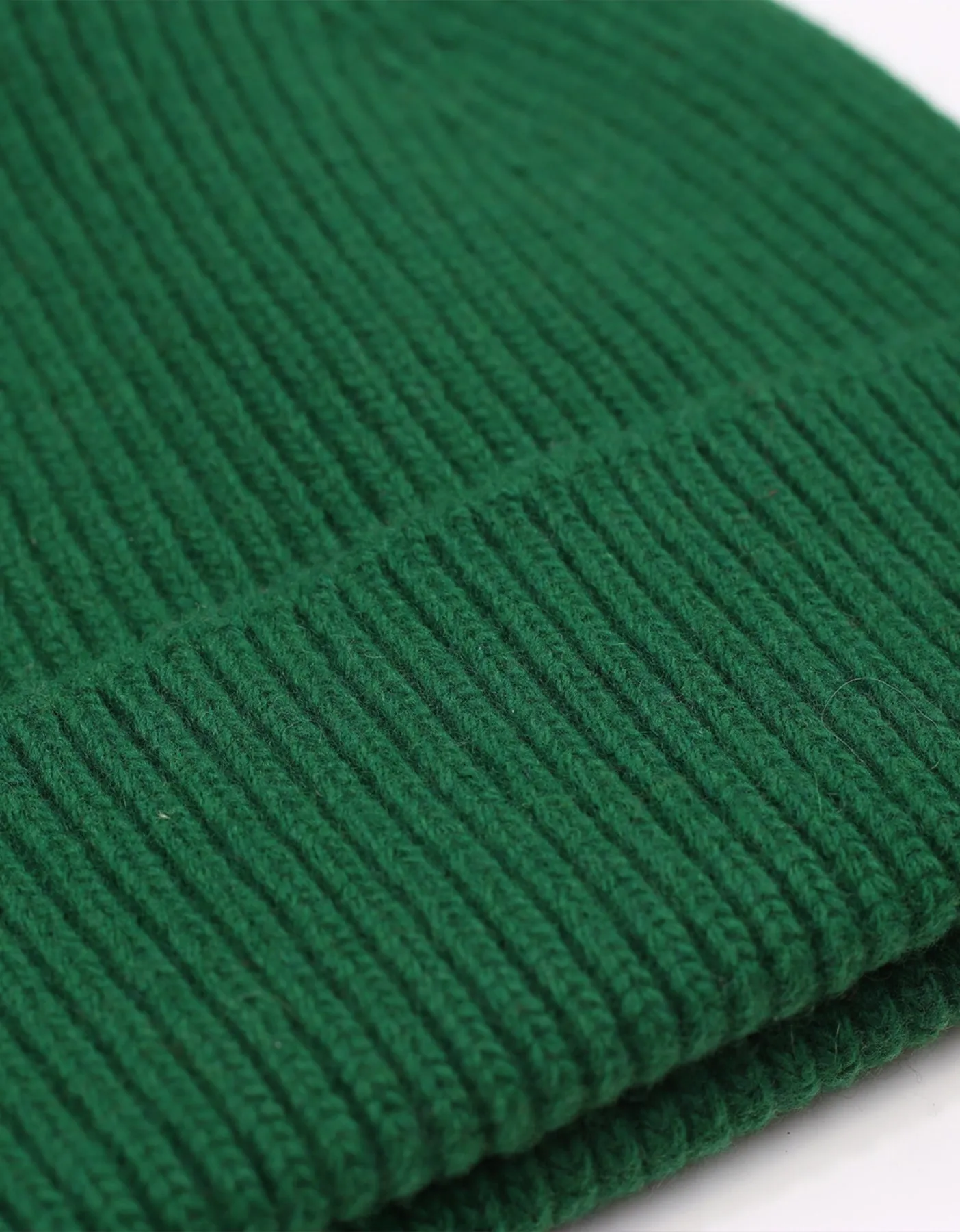 Merino Wool Beanie - Kelly Green