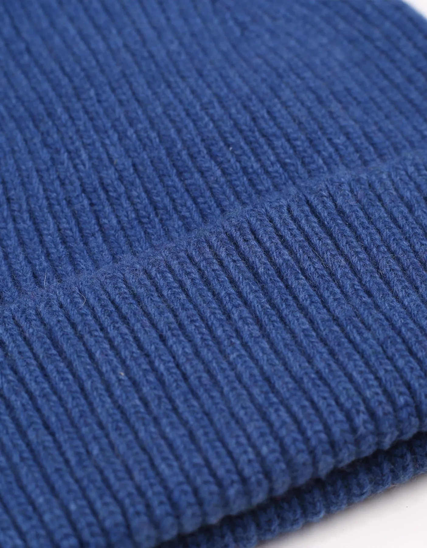 Merino Wool Beanie - Royal Blue