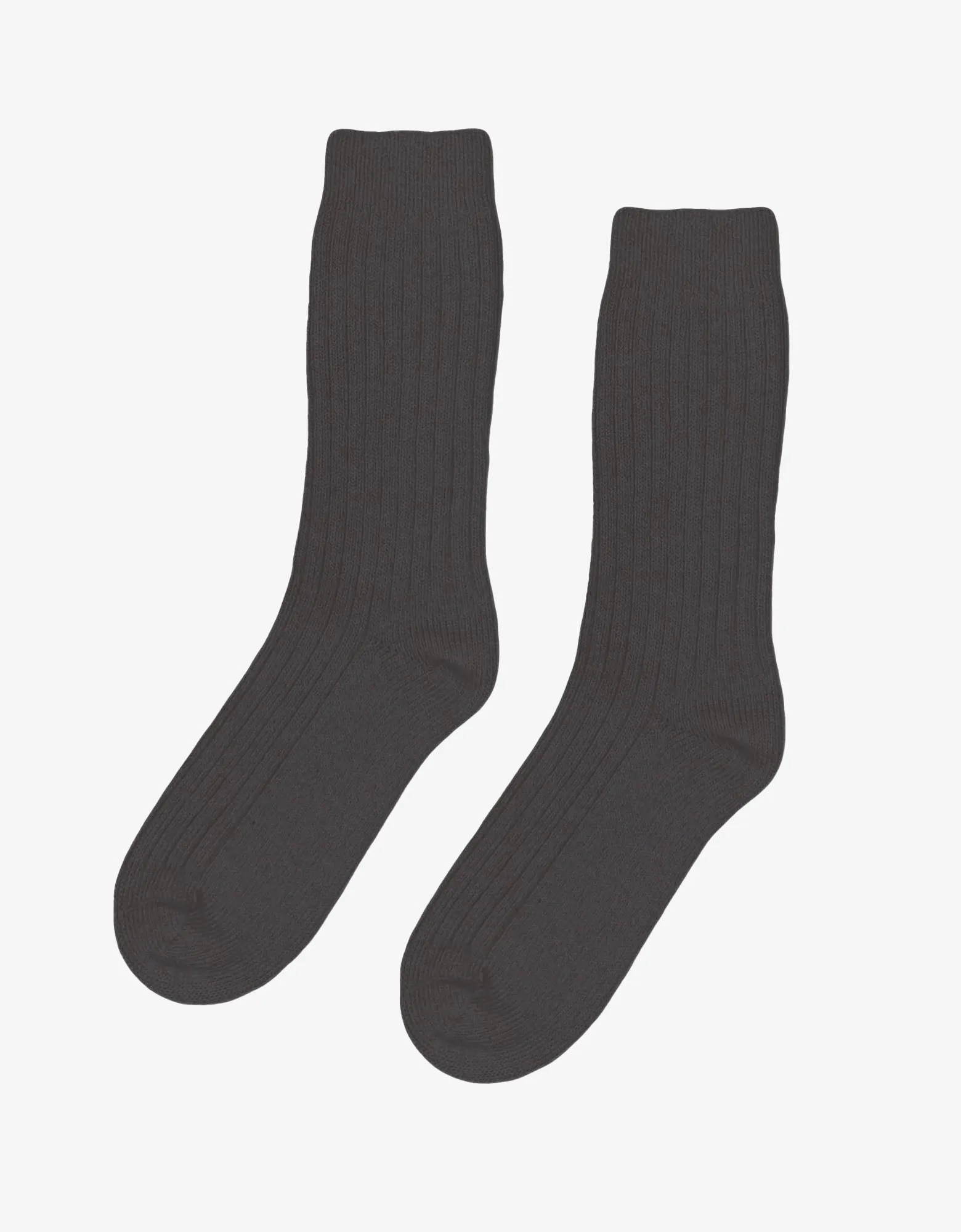 Merino Wool Blend Sock - Lava Grey