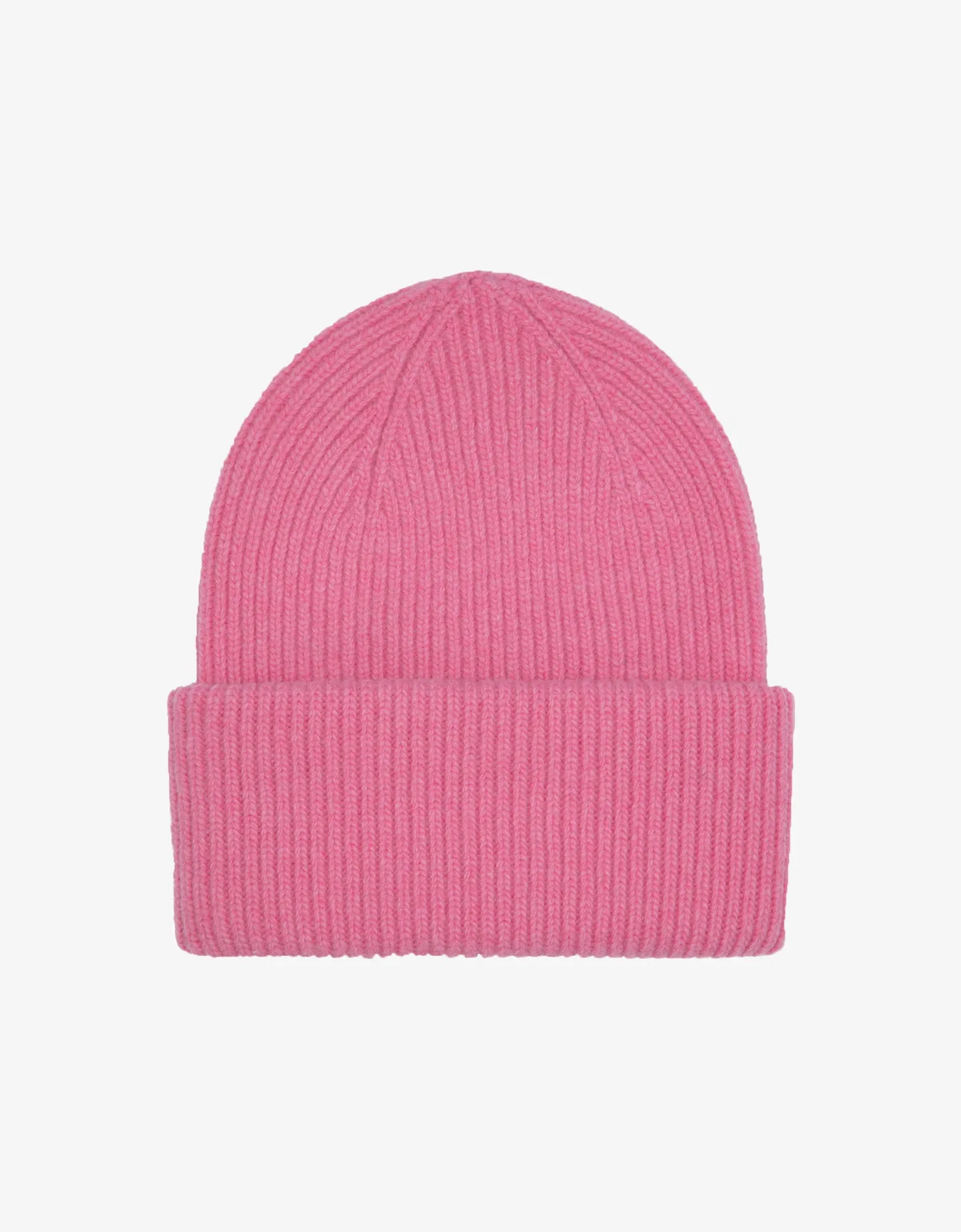 Merino Wool Hat - Bubblegum Pink