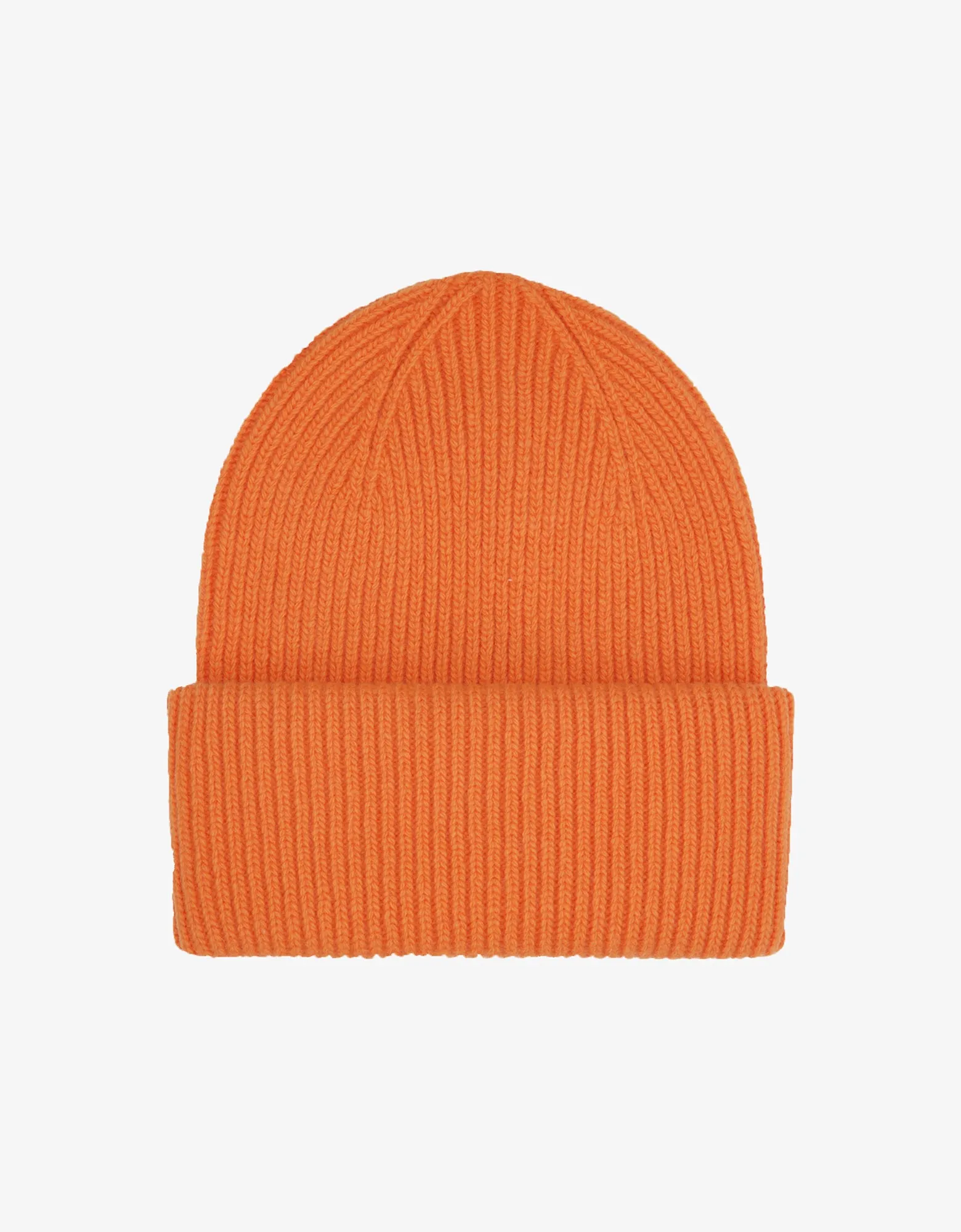 Merino Wool Hat - Burned Orange