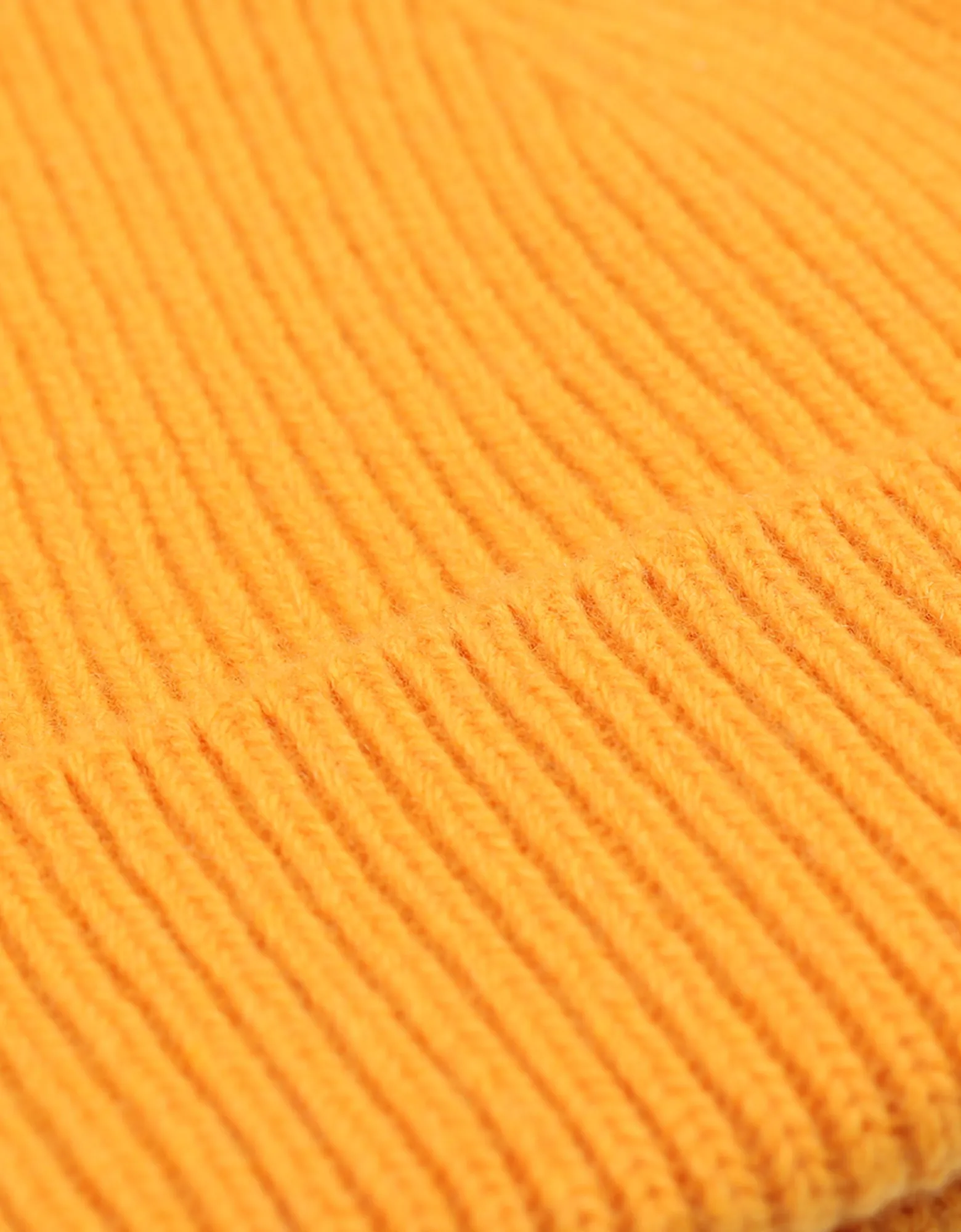 Merino Wool Hat - Burned Yellow