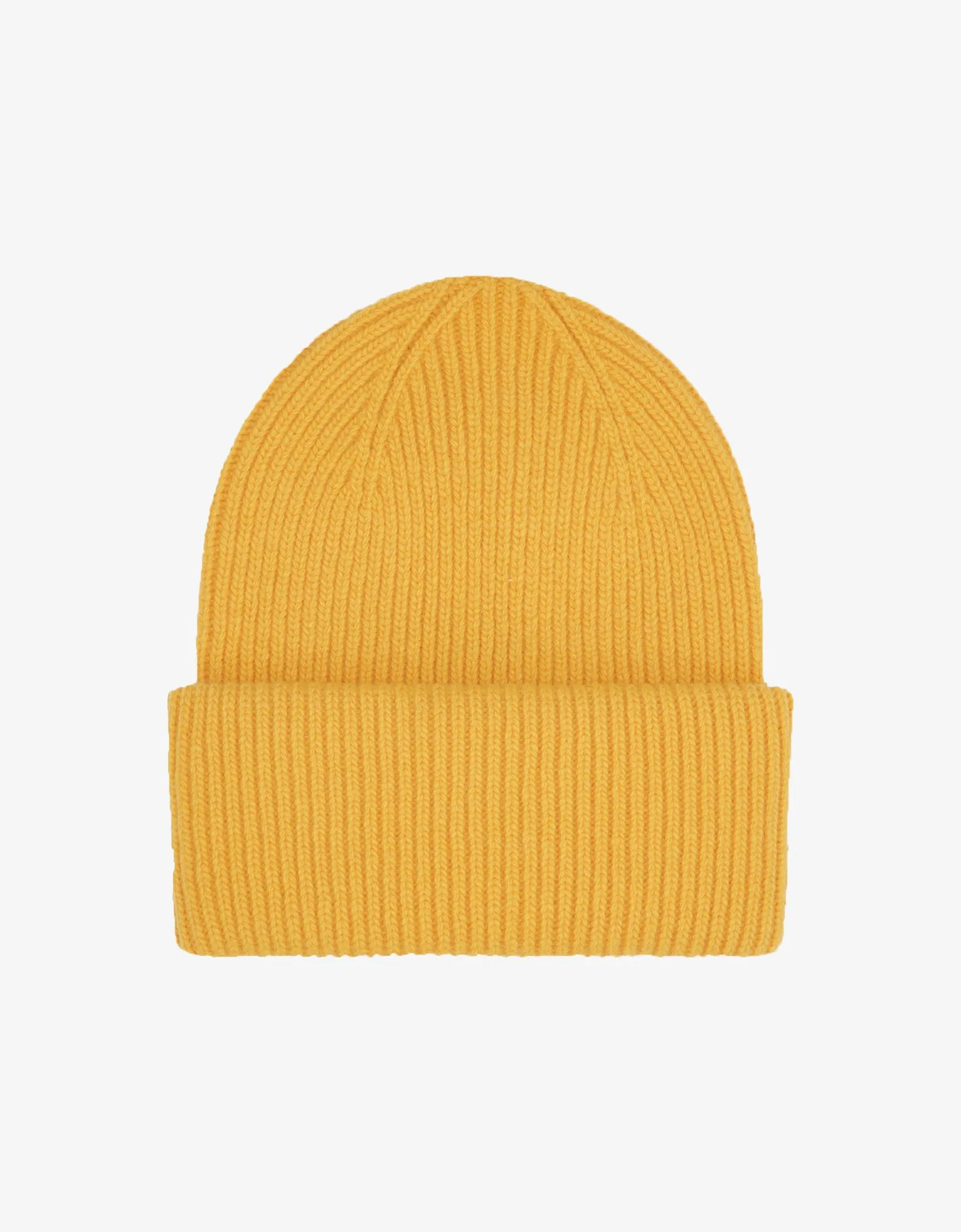 Merino Wool Hat - Burned Yellow