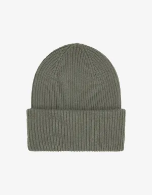 Merino Wool Hat - Dusty Olive