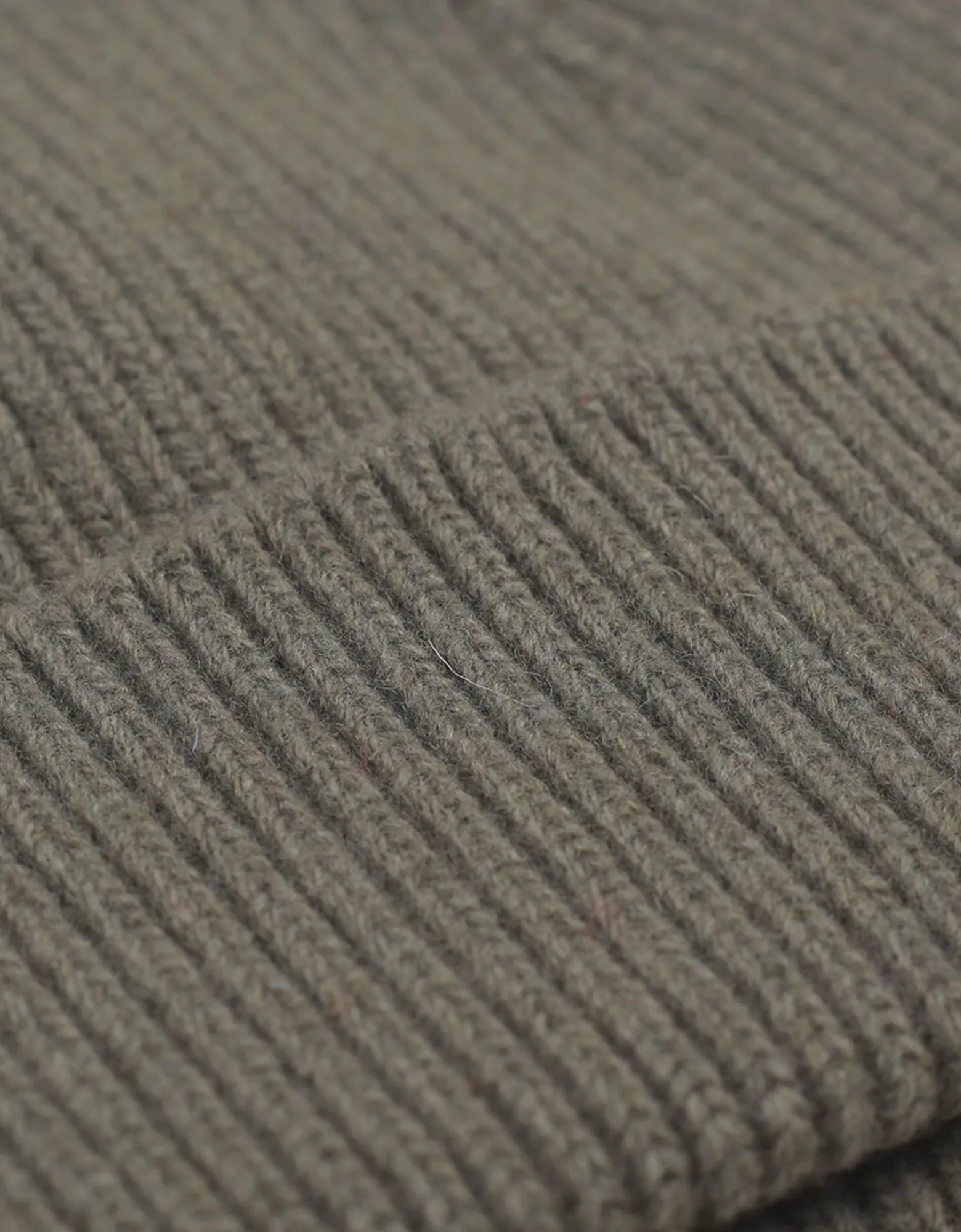Merino Wool Hat - Dusty Olive