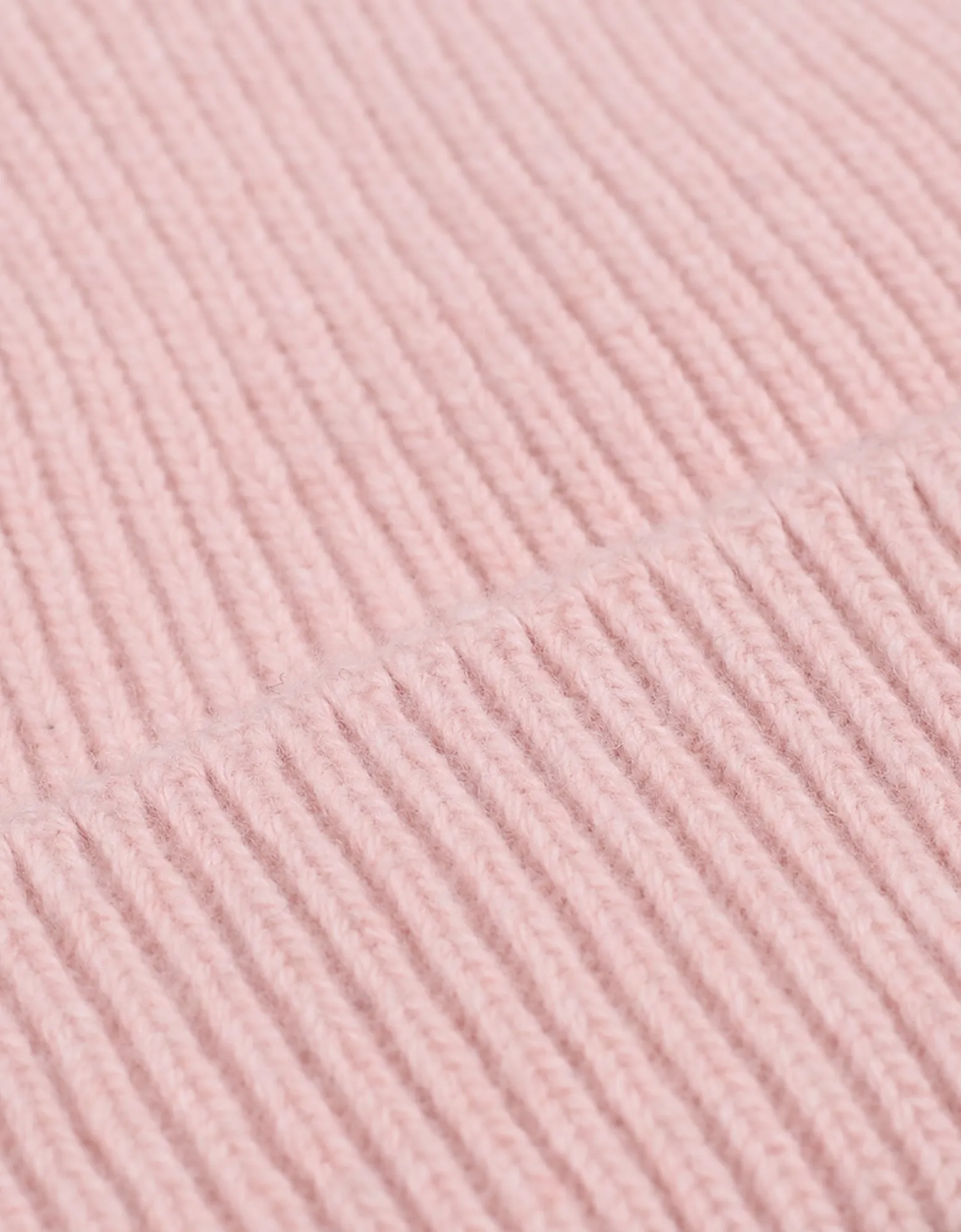 Merino Wool Hat - Faded Pink