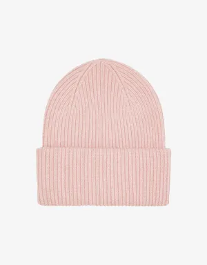 Merino Wool Hat - Faded Pink