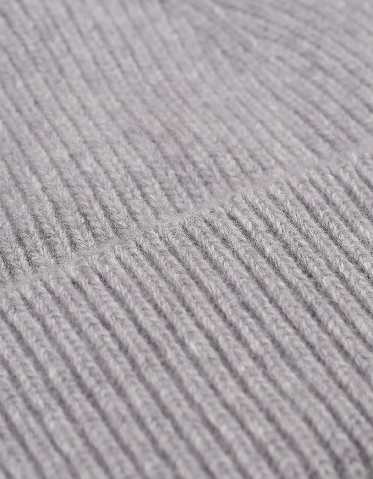 Merino Wool Hat - Heather Grey