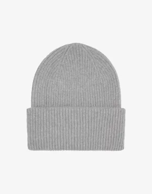 Merino Wool Hat - Heather Grey