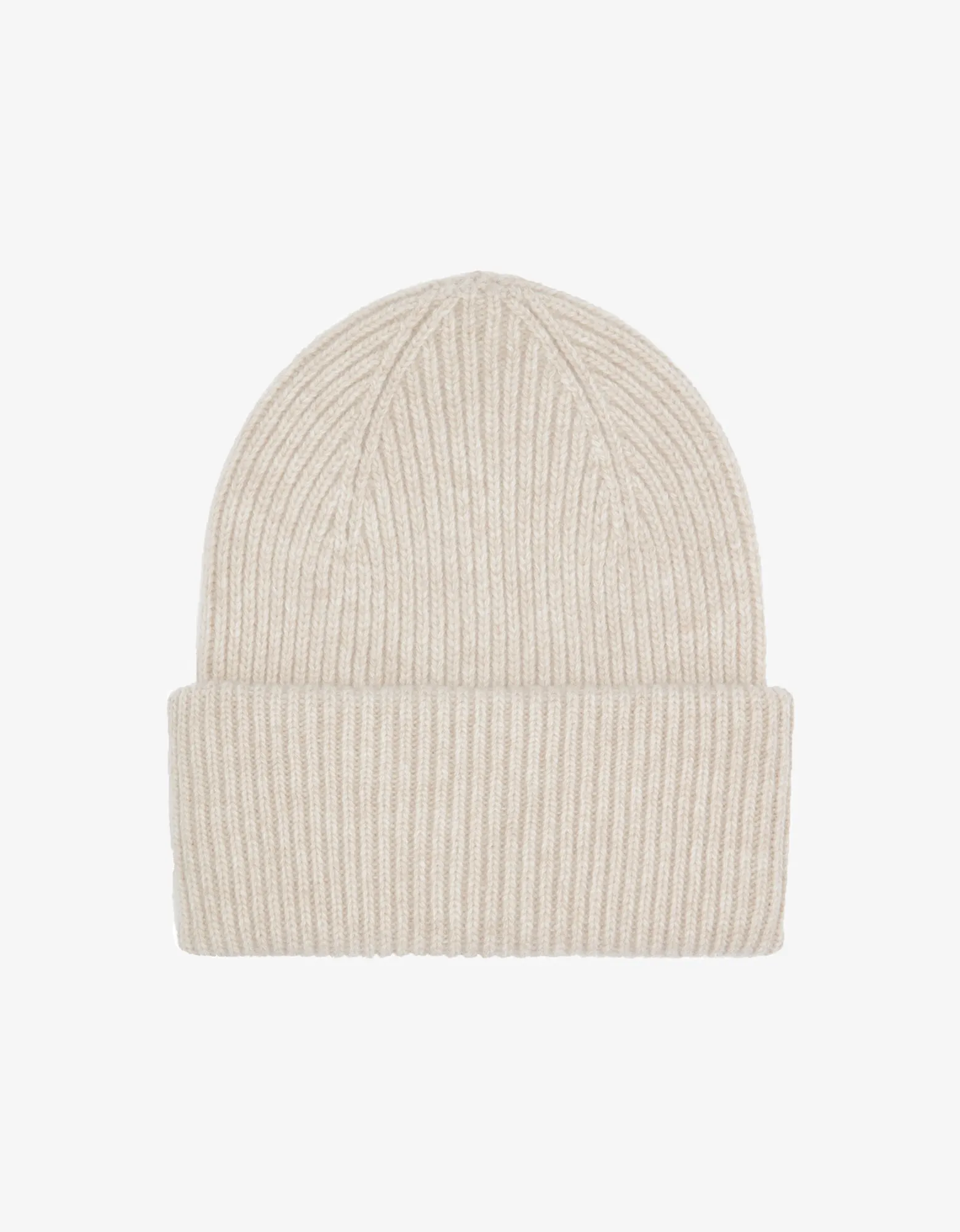 Merino Wool Hat - Ivory White