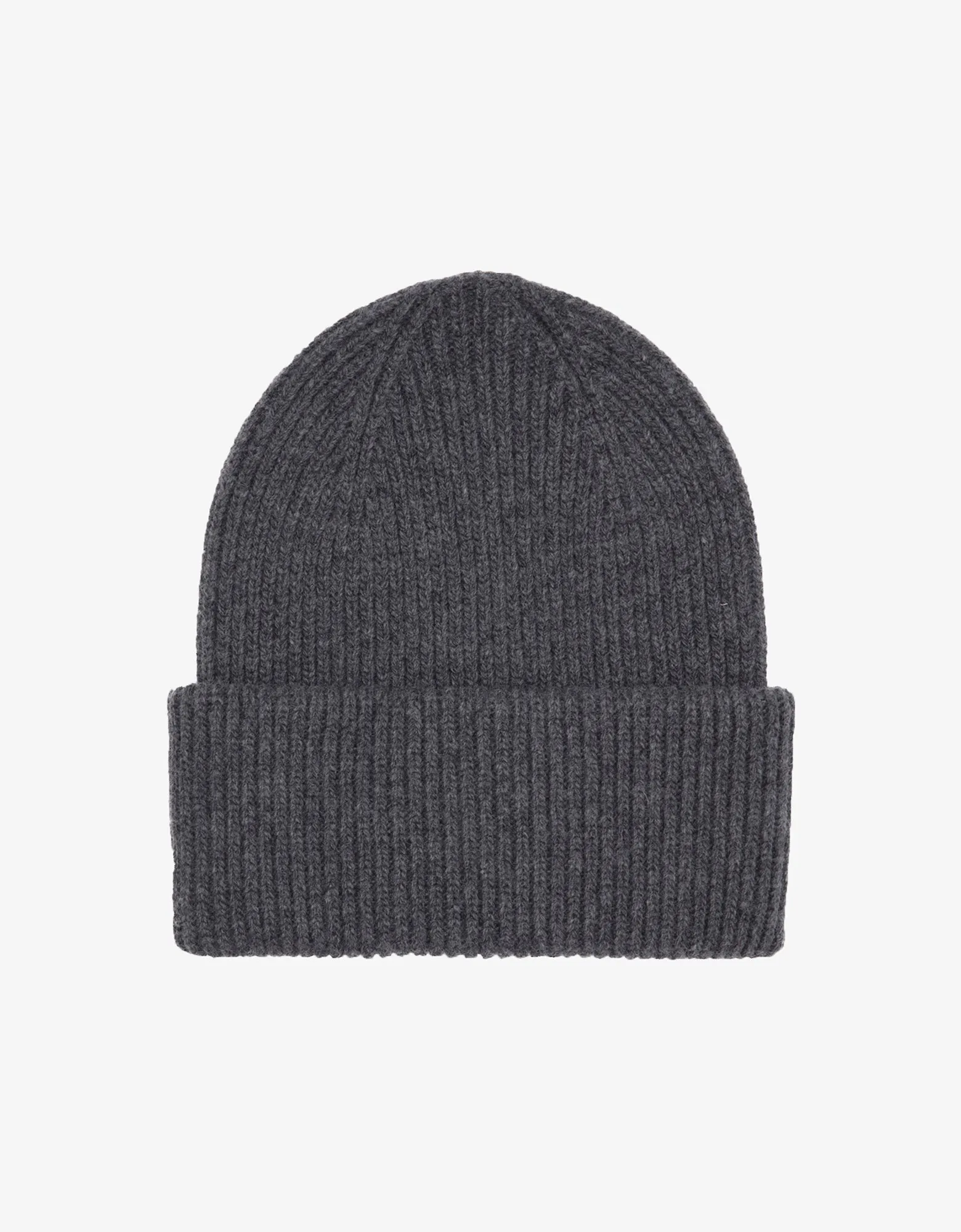 Merino Wool Hat - Lava Grey