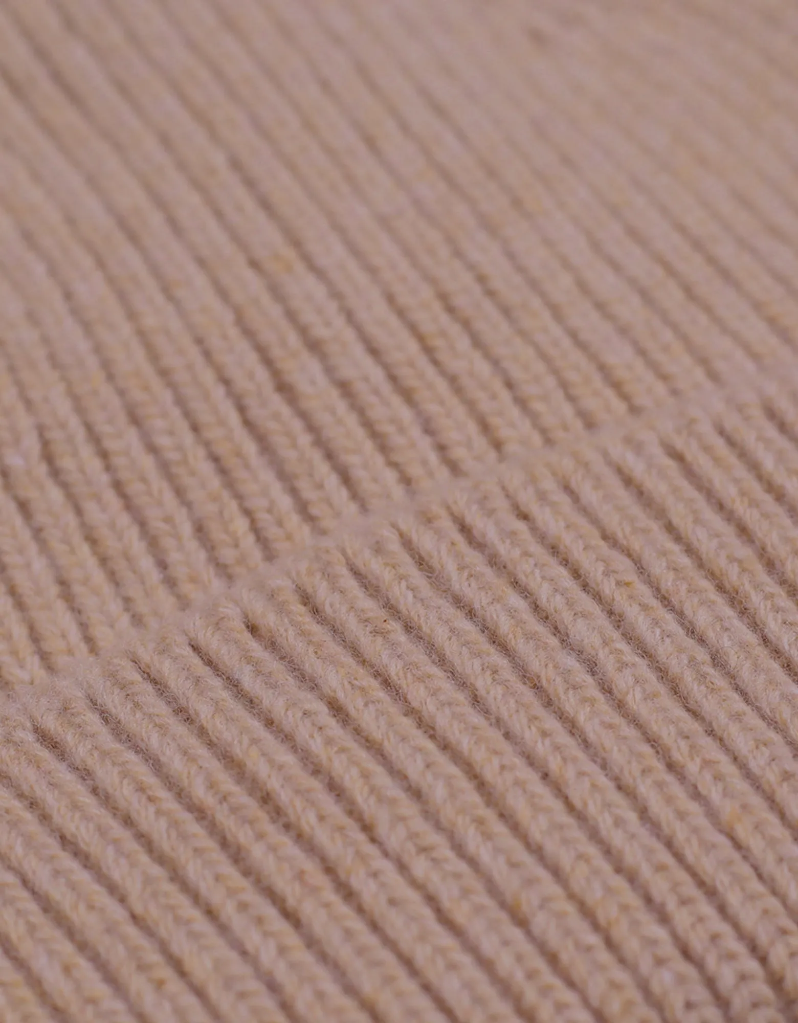 Merino Wool Hat - Sahara Camel