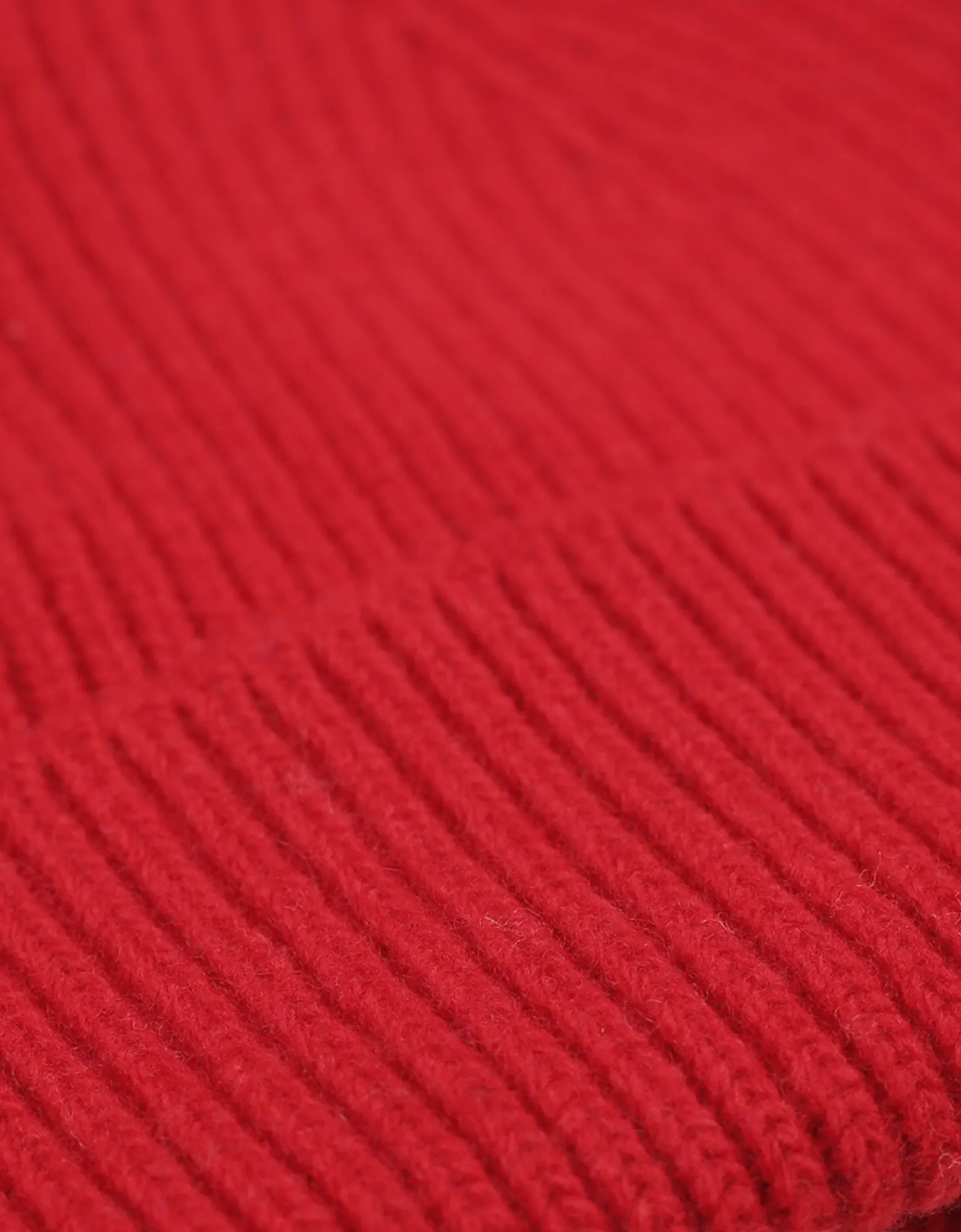 Merino Wool Hat - Scarlet Red