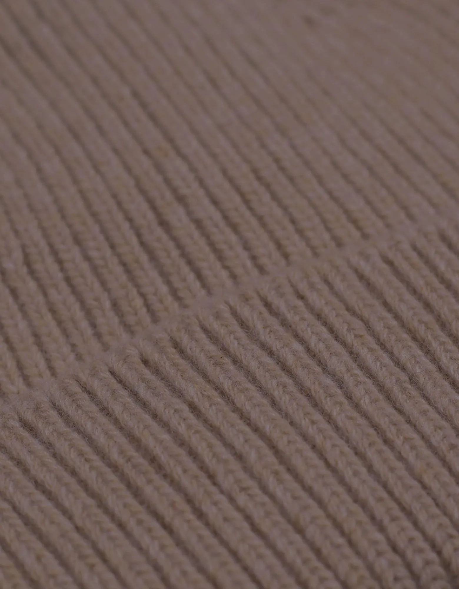 Merino Wool Hat - Warm Taupe