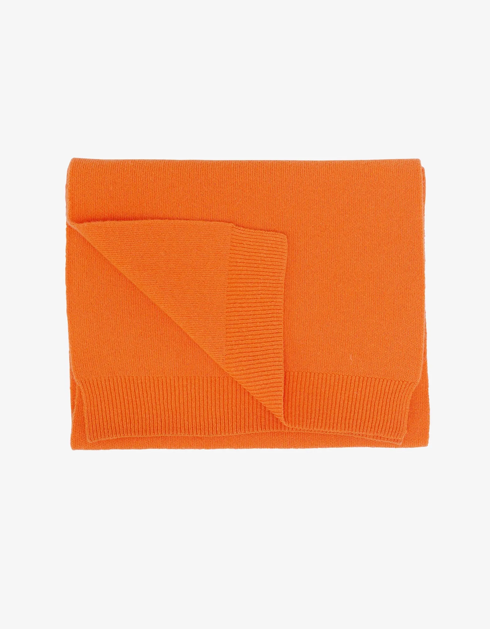 Merino Wool Scarf - Burned Orange
