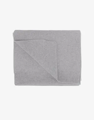 Merino Wool Scarf - Heather Grey