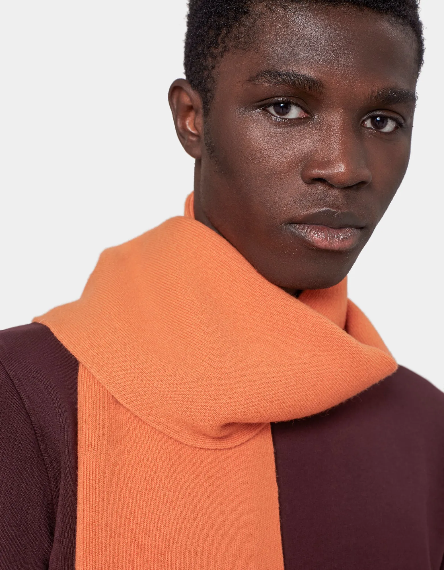 Merino Wool Scarf - Honey Beige