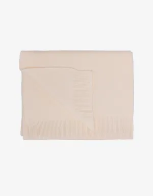 Merino Wool Scarf - Ivory White