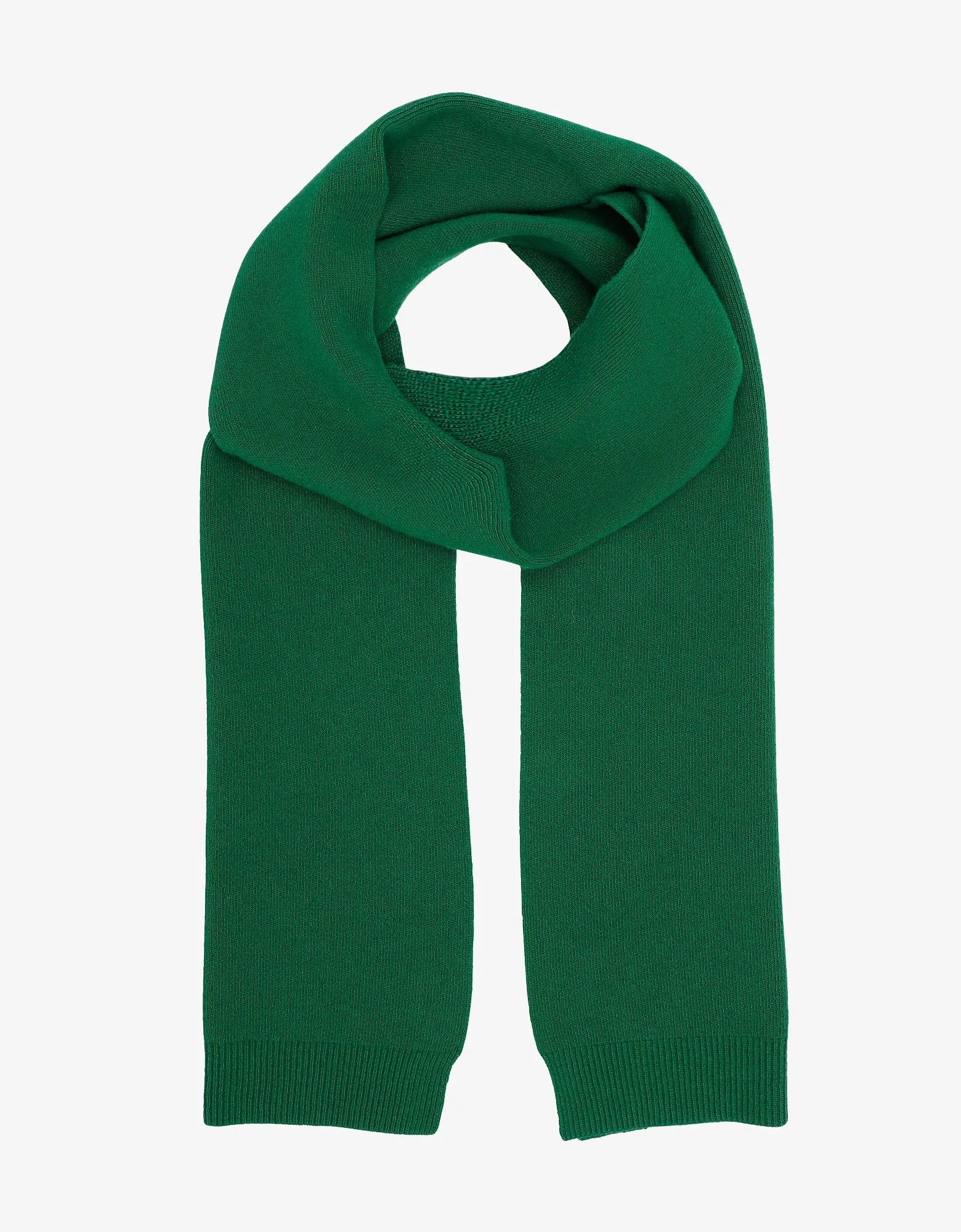 Merino Wool Scarf - Kelly Green