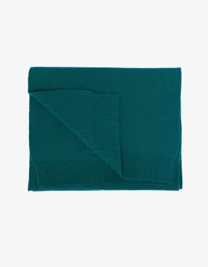 Merino Wool Scarf - Ocean Green