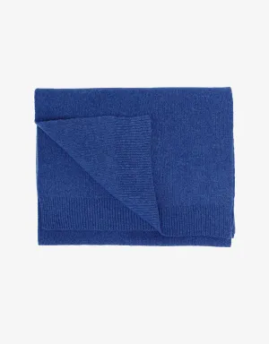 Merino Wool Scarf - Royal Blue