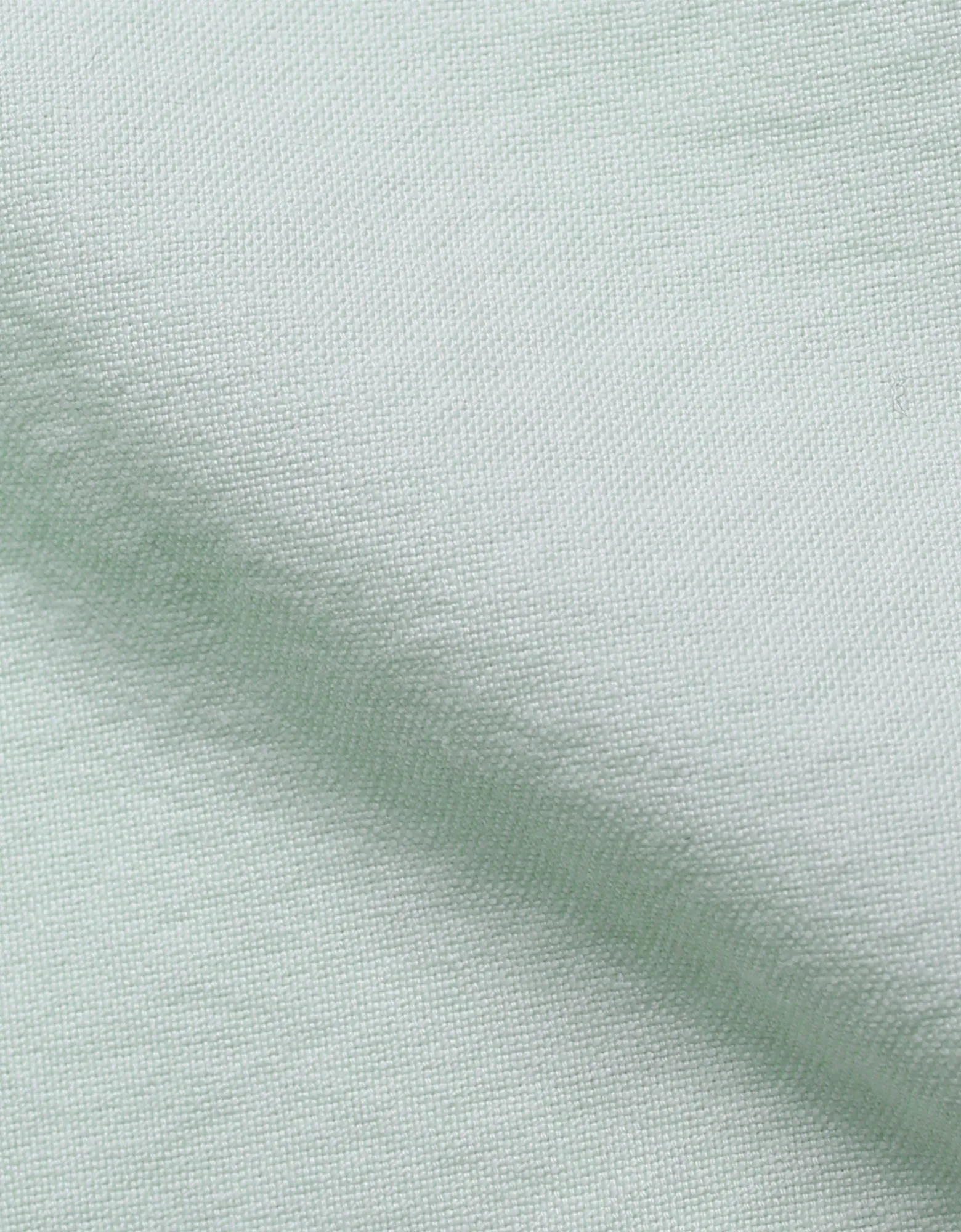 Organic Button Down Shirt - Light Aqua
