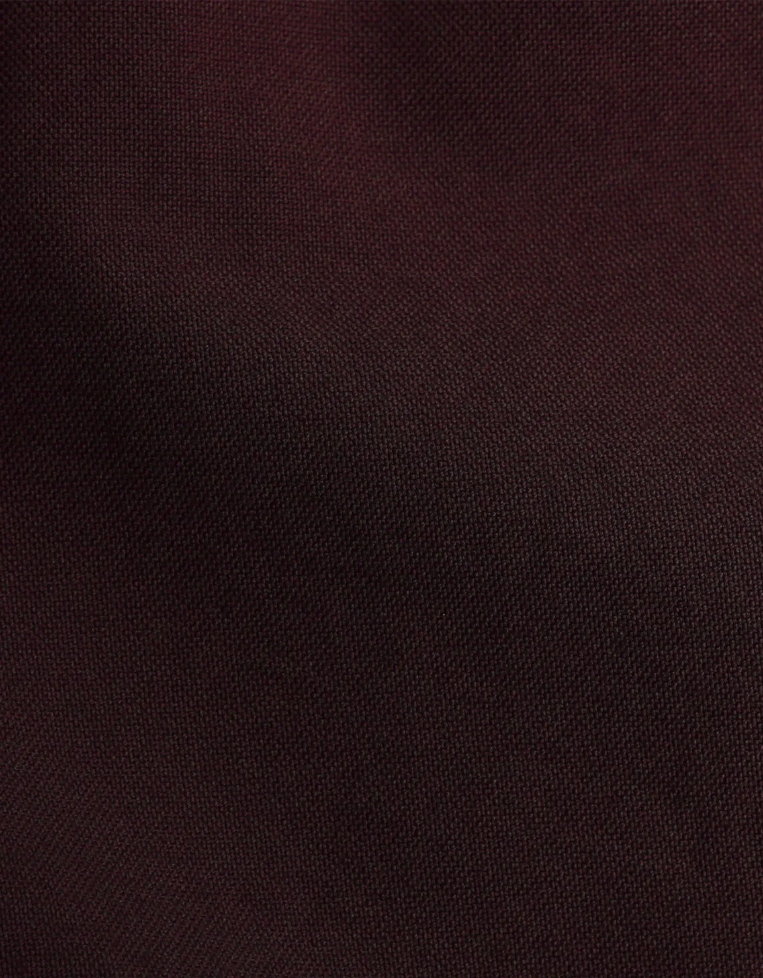 Organic Button Down Shirt - Oxblood Red